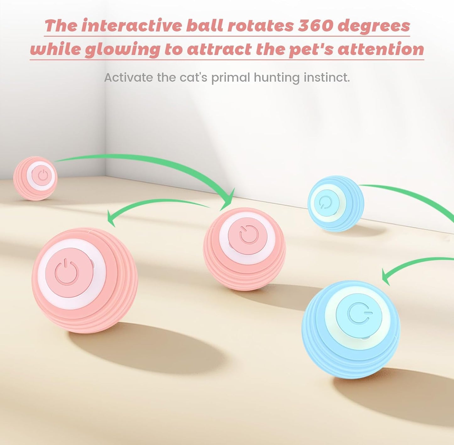 Interactive Cat Ball Toy