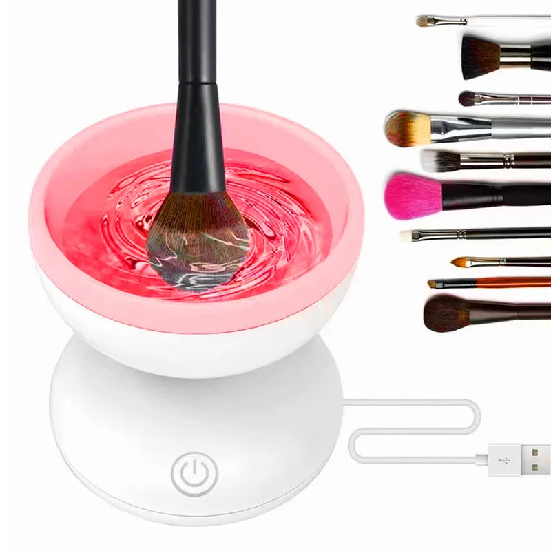 Portable USB Makeup Brush Cleaner