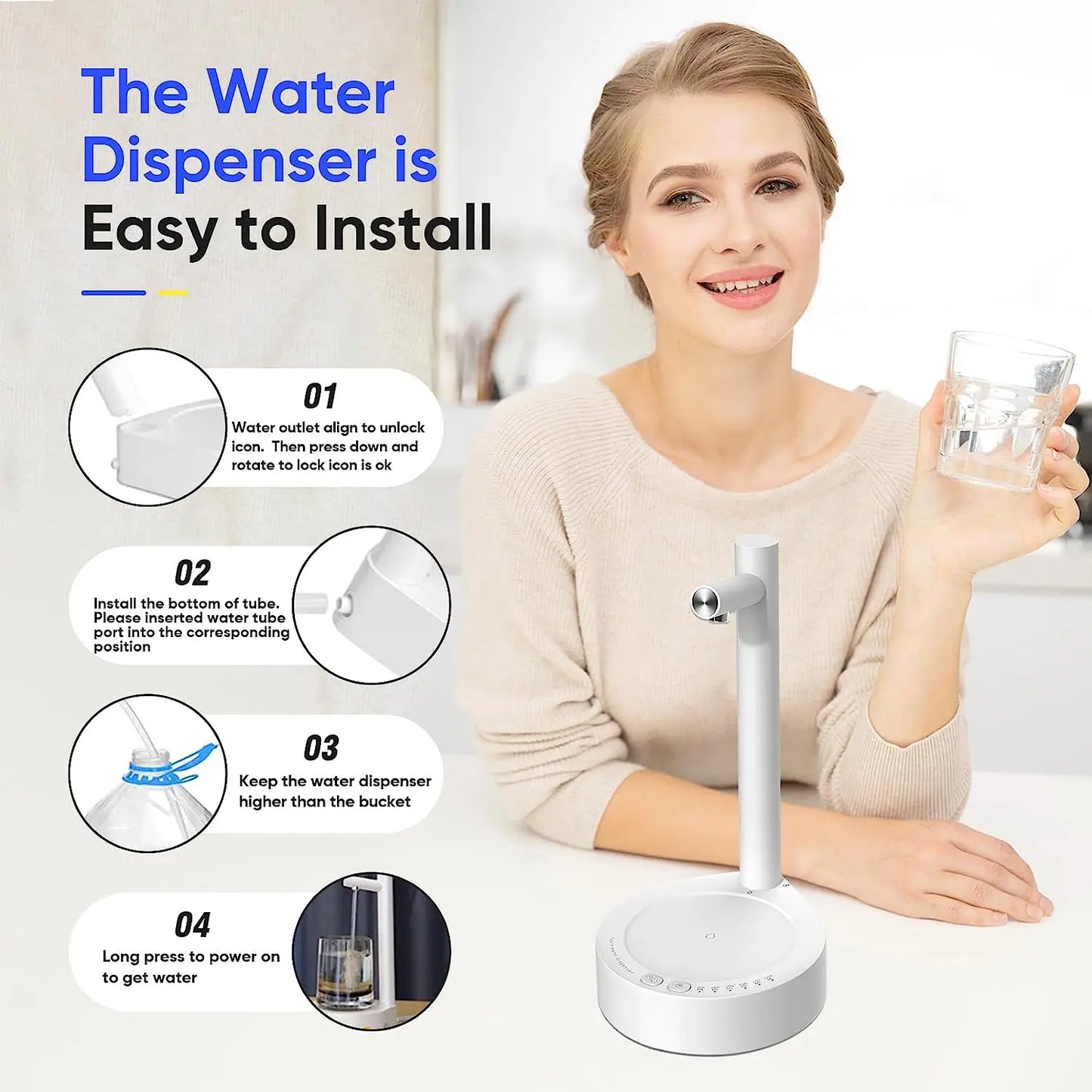 Smart Desktop Water Dispenser